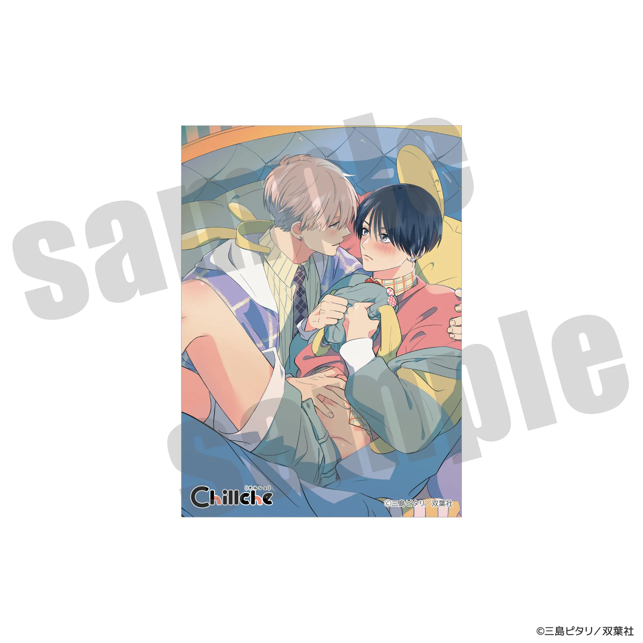 チルシェ3周年フェア ラブアタックセフレバトル ステッカー デザートver.