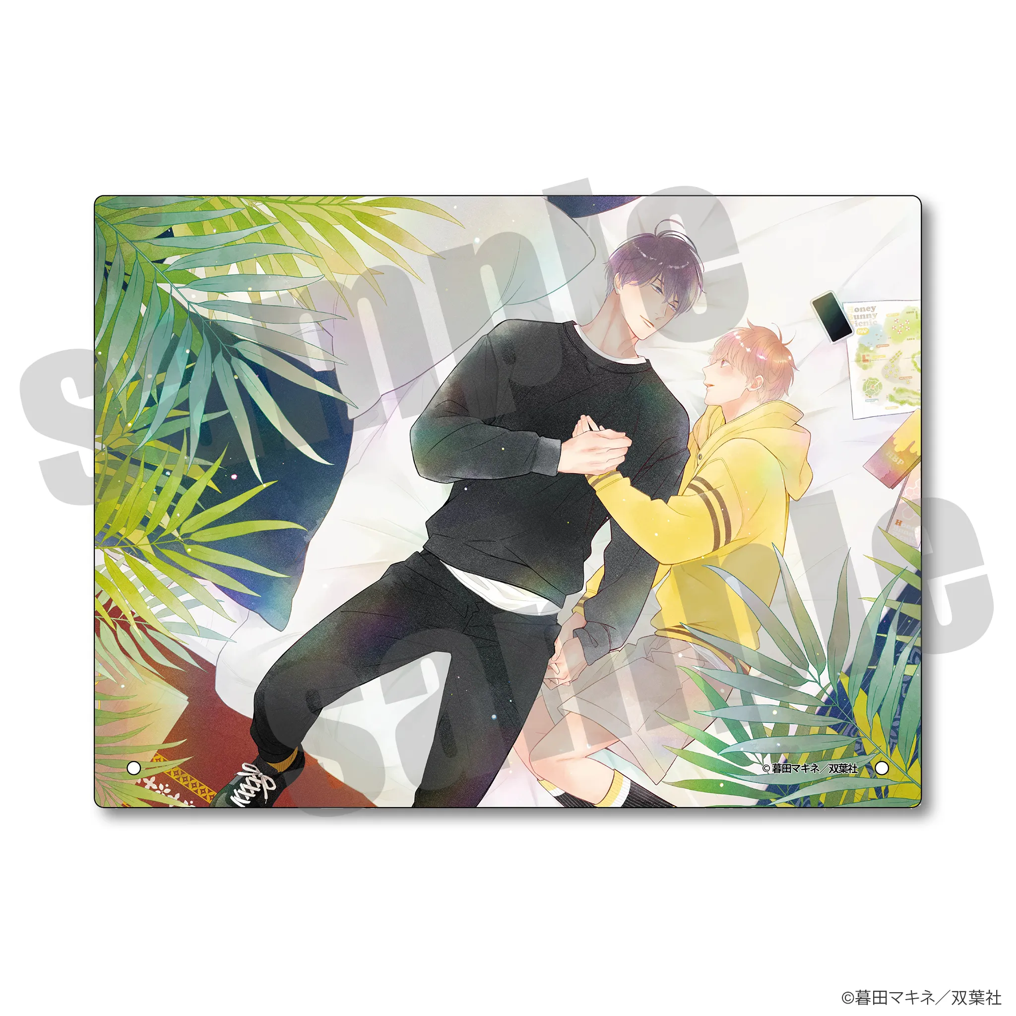 チルシェ3周年フェア つむぎくんのさきっぽ 直筆サイン入りアクリルプレート デザートver.