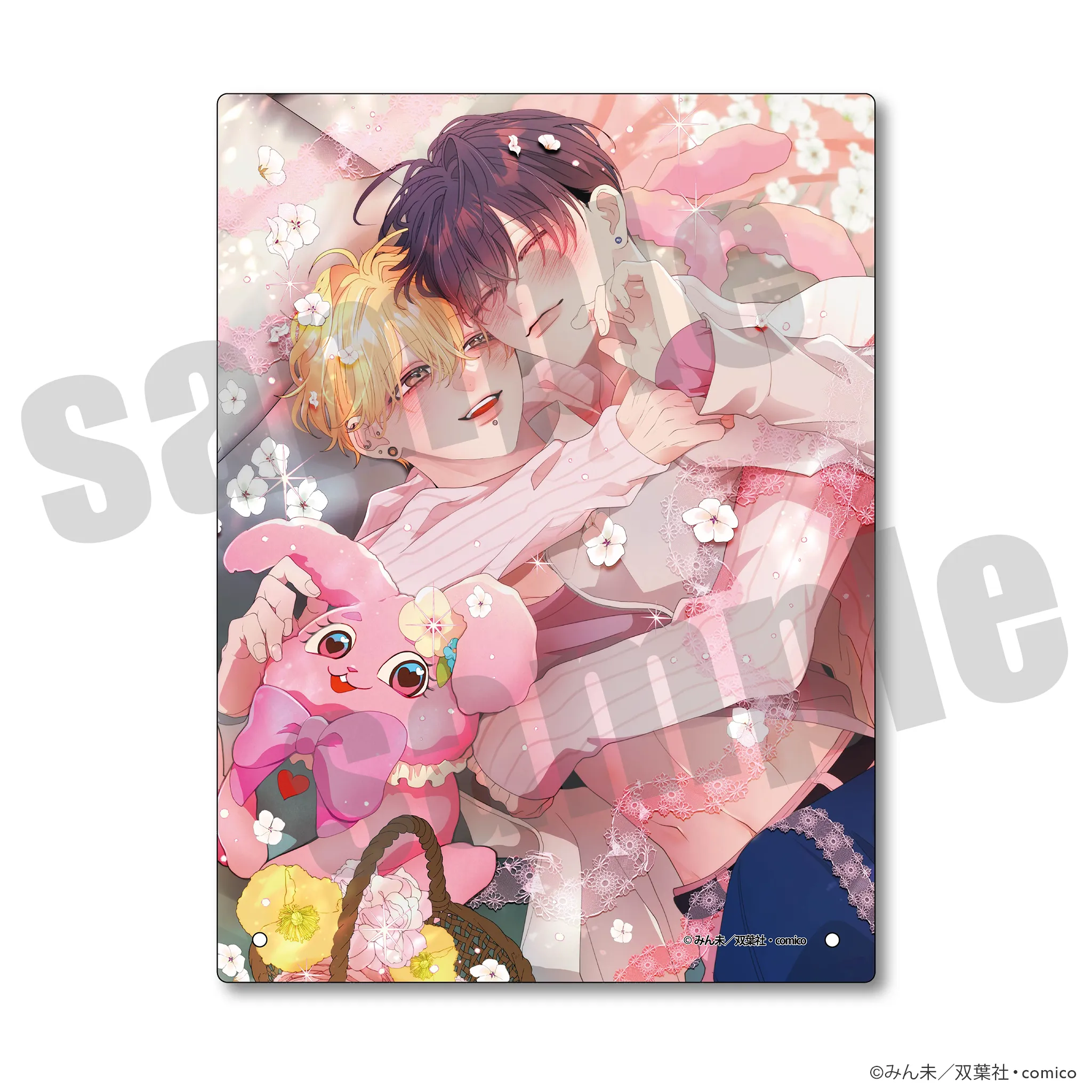 チルシェ3周年フェア 変態ストーカーに狙われてます 直筆サイン入りアクリルプレート デザートver.