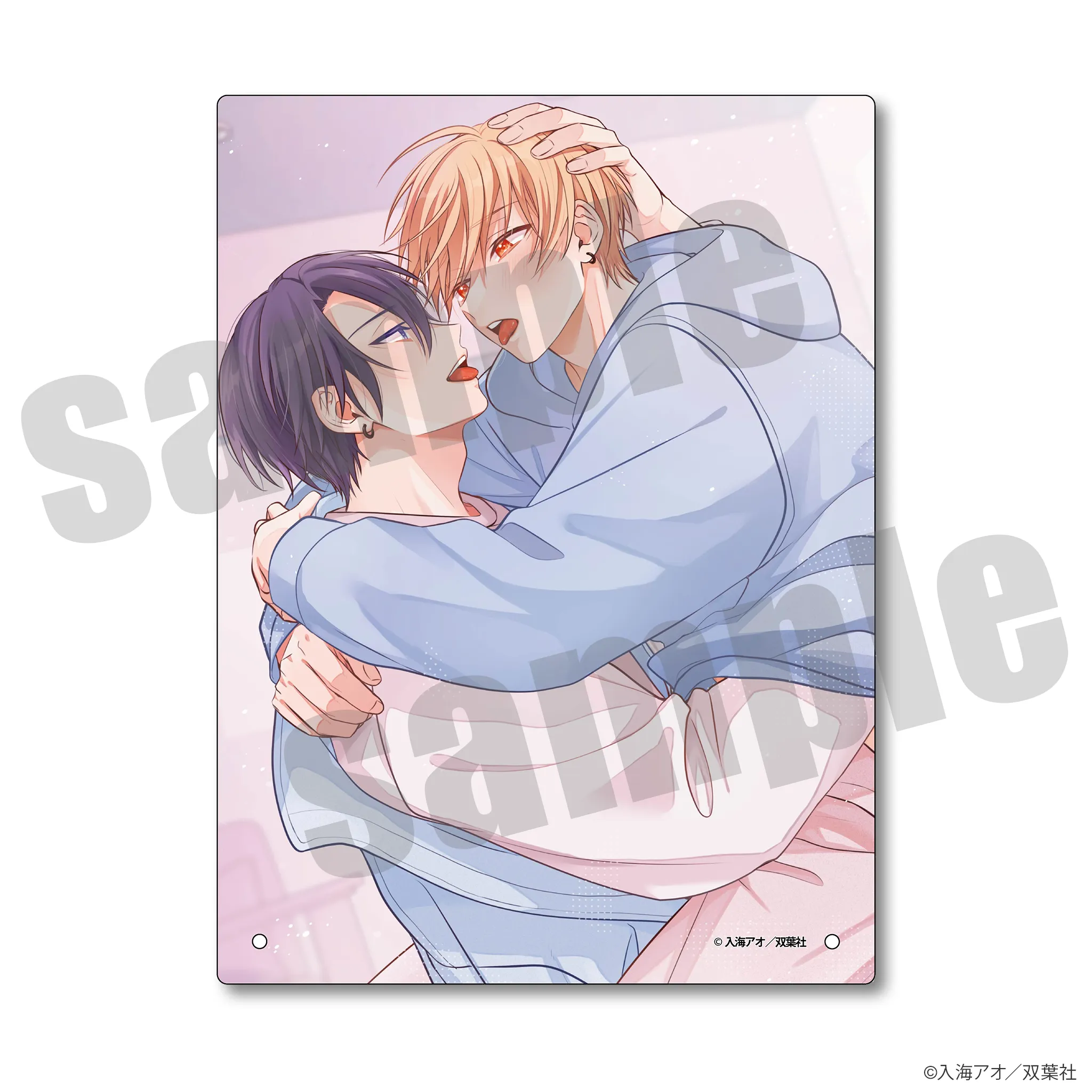 チルシェ3周年フェア 溺愛シークレットラバー 直筆サイン入りアクリルプレート デザートver.