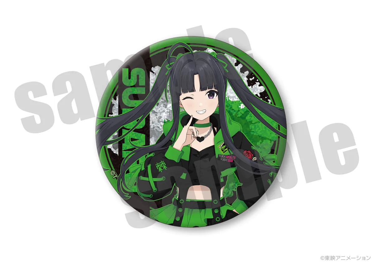 ガールズバンドクライ グリッター缶バッジ  サイバーパンクver.（全5種）