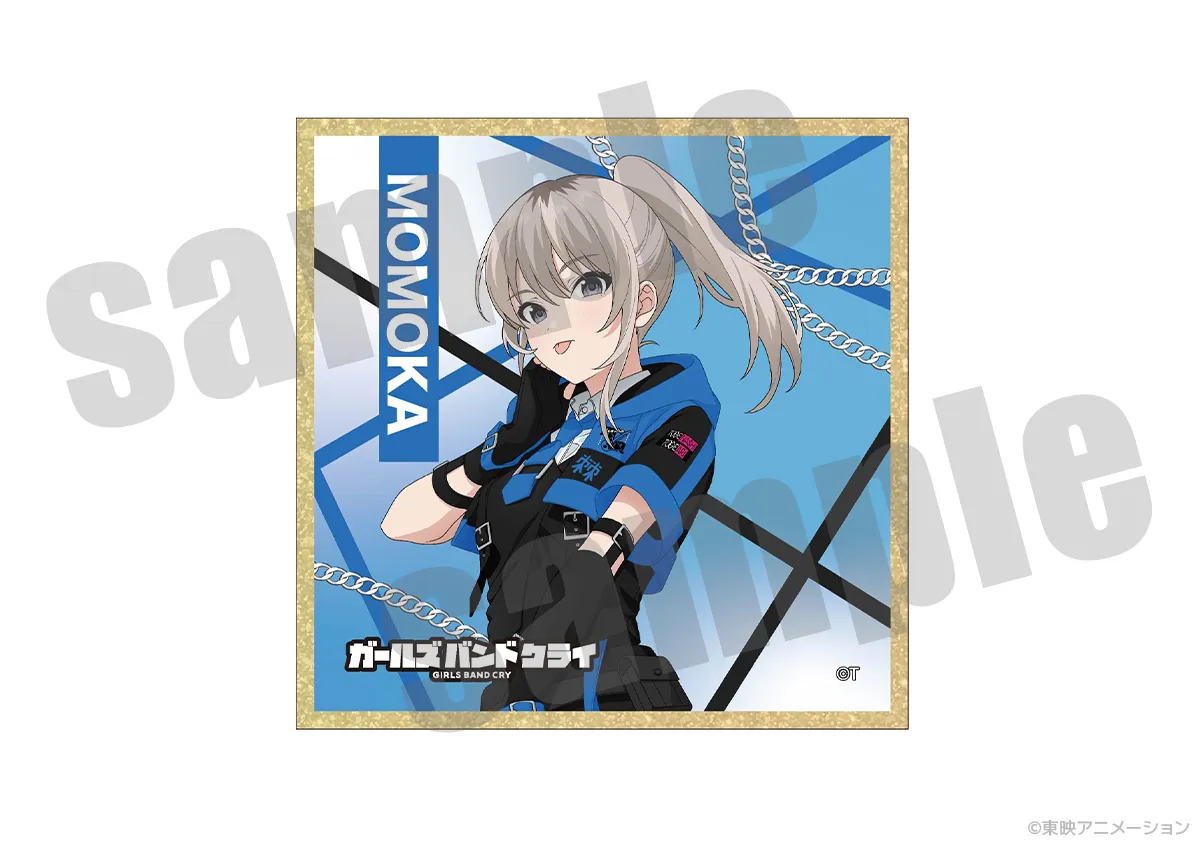 ガールズバンドクライ クリア色紙 サイバーパンクver.（全5種）