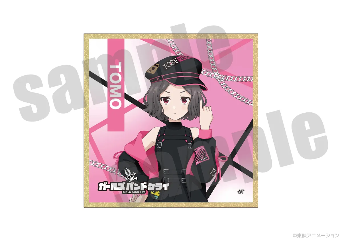 ガールズバンドクライ クリア色紙 サイバーパンクver.（全5種）