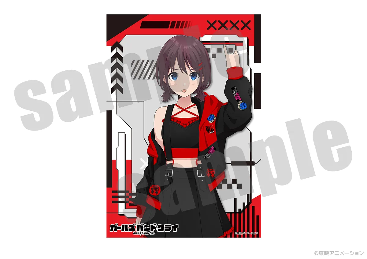 ガールズバンドクライ ブロマイド 6枚セット サイバーパンクver.