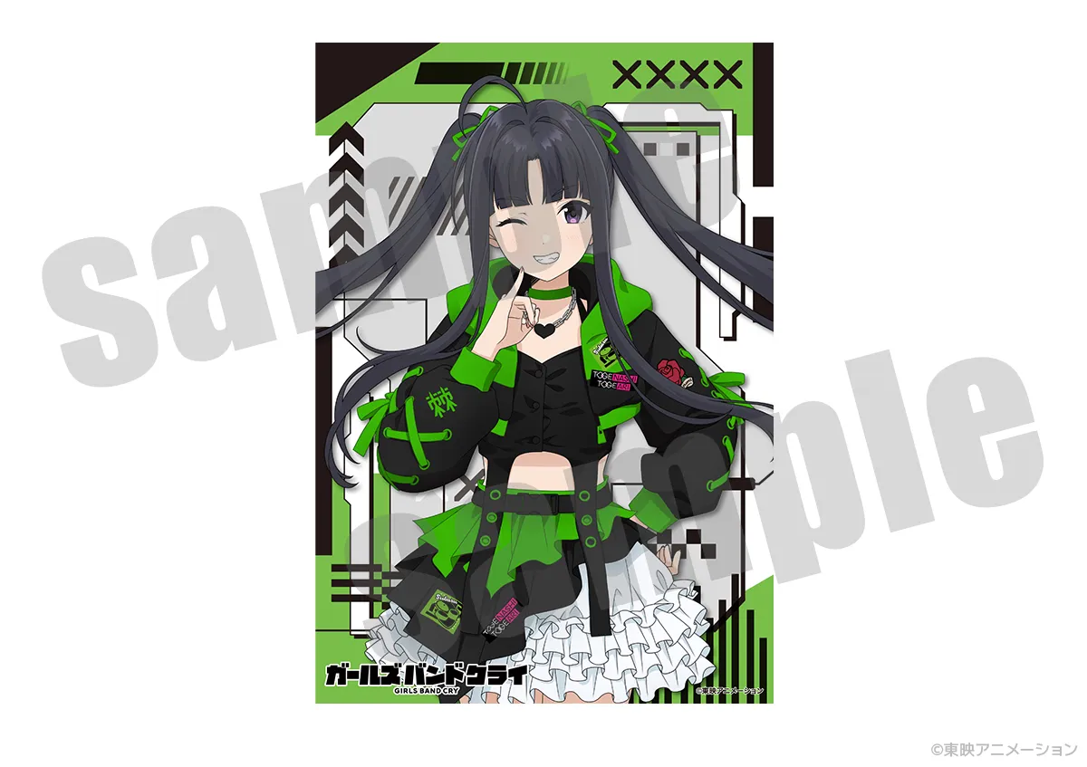 ガールズバンドクライ ブロマイド 6枚セット サイバーパンクver.