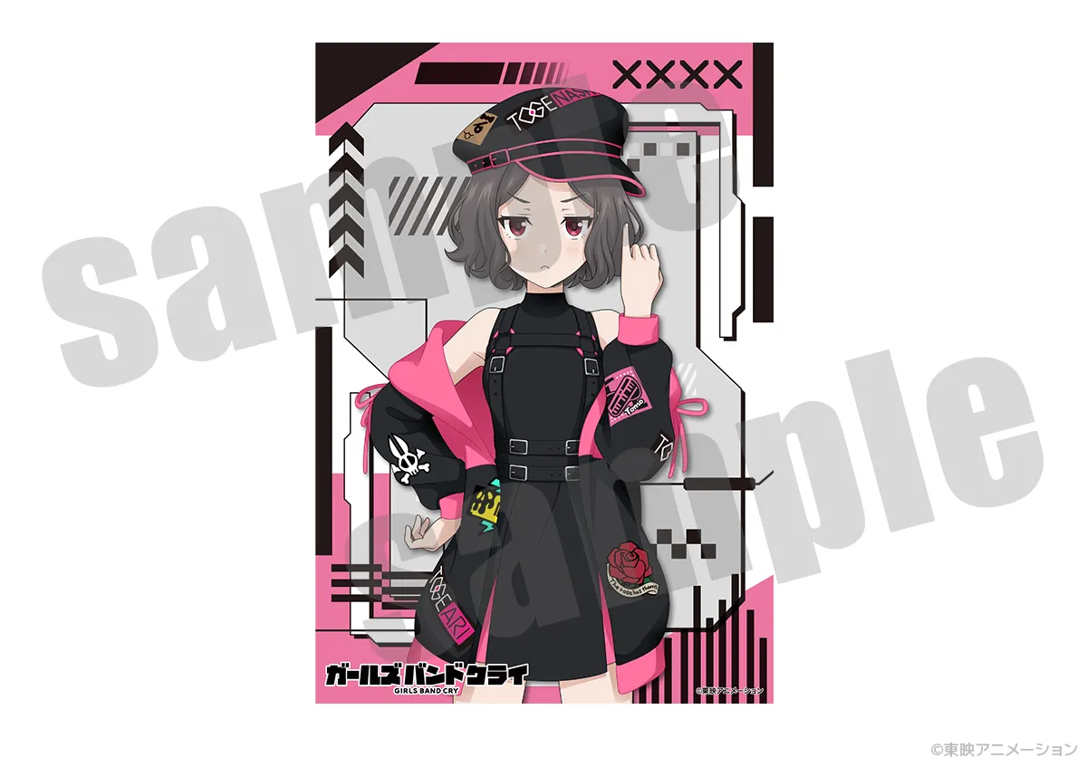 ガールズバンドクライ ブロマイド 6枚セット サイバーパンクver.