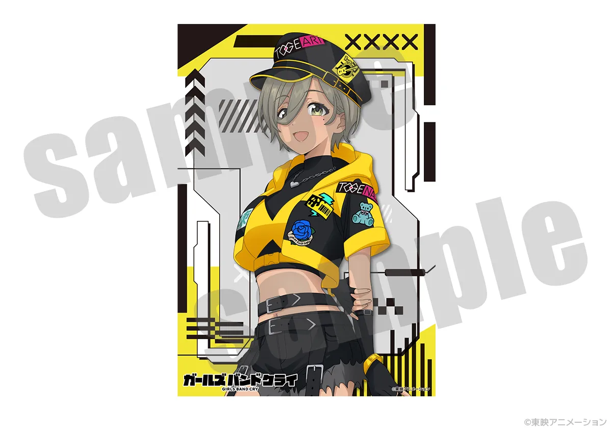 ガールズバンドクライ ブロマイド 6枚セット サイバーパンクver.