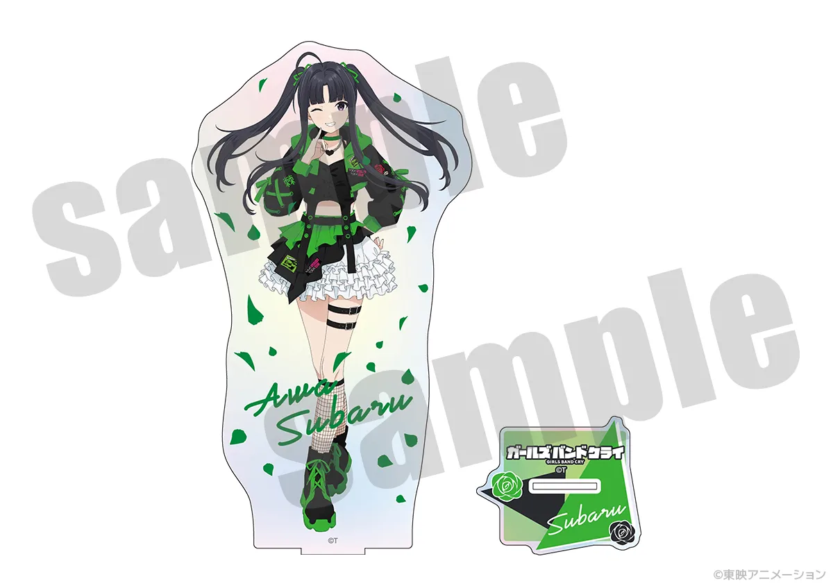 ガールズバンドクライ 箔押しBIGオーロラアクリルフィギュア サイバーパンクver.（全6種）