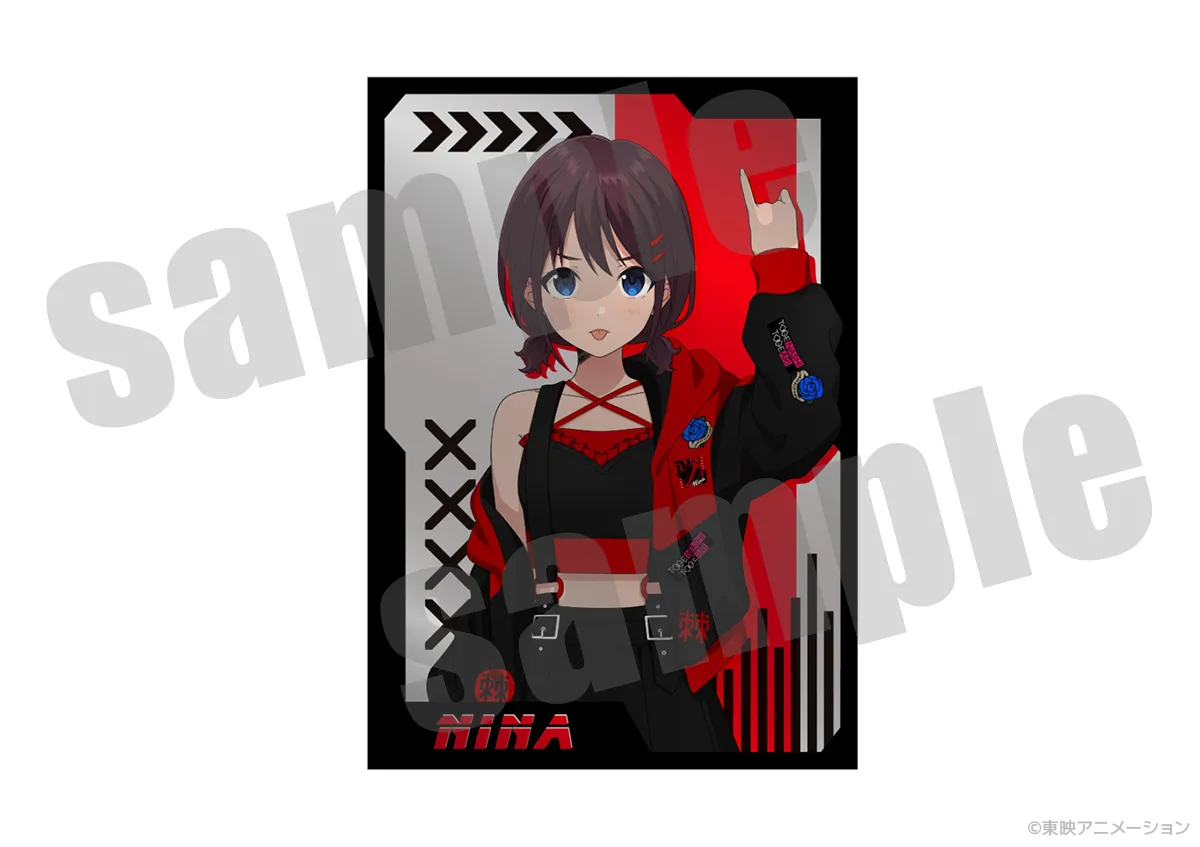 ガールズバンドクライ 箔押しBIGオーロラアクリルフィギュア サイバーパンクver.（全6種）