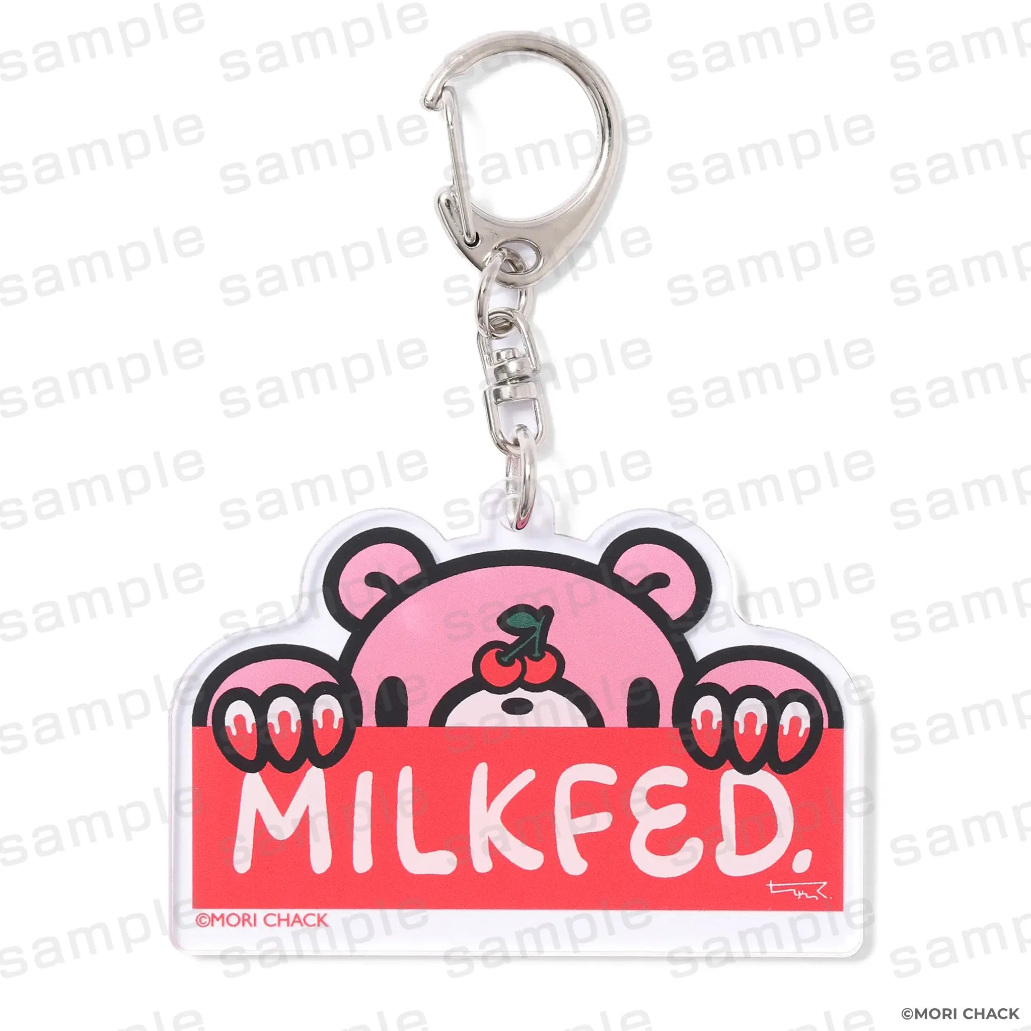 GLOOMY meets MILKFED. アクリルキーホルダー グルーミー のぞき