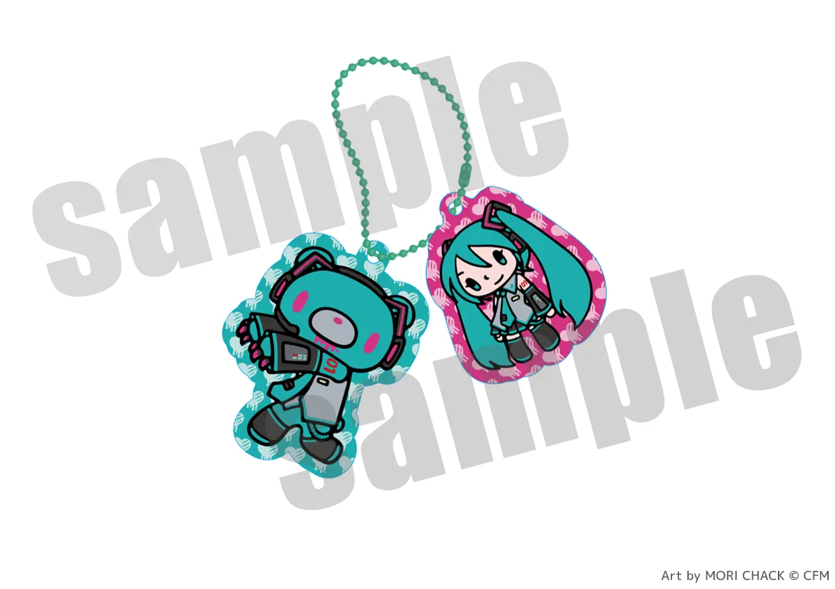 GLOOMY meets 初音ミク ツインアクリルキーホルダー ミニキャラver.（全6種）