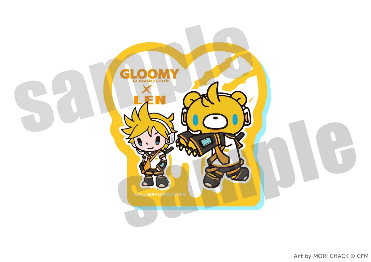 GLOOMY meets 初音ミク アクリルメモクリップ ミニキャラver.（全6種）