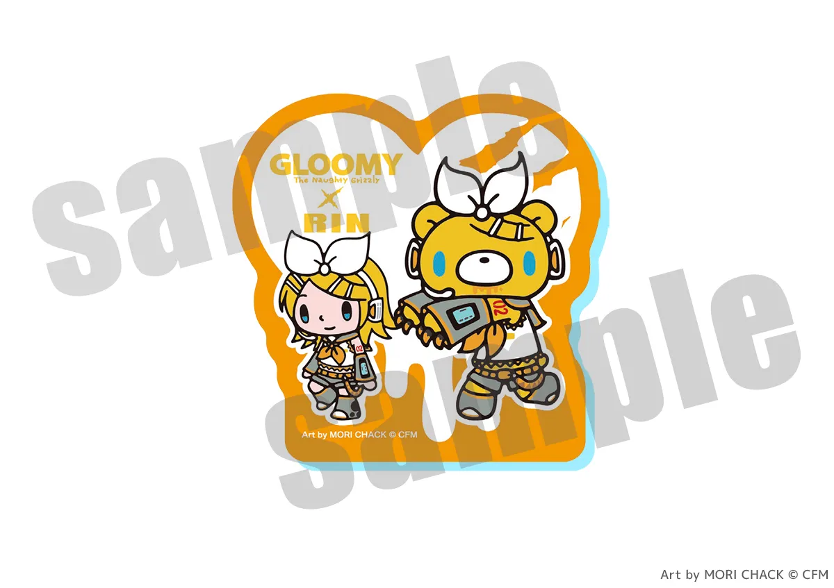 GLOOMY meets 初音ミク アクリルメモクリップ ミニキャラver.（全6種）