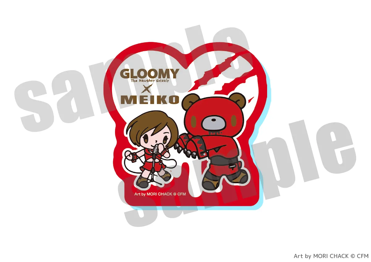 GLOOMY meets 初音ミク アクリルメモクリップ ミニキャラver.（全6種）