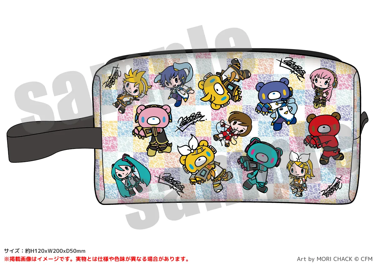 GLOOMY meets 初音ミク ポーチ ミニキャラver.