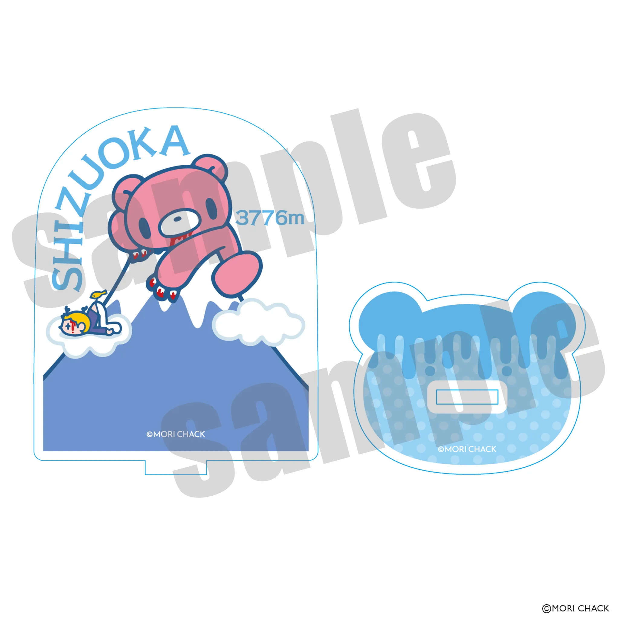 GLOOMY meets 駿河湾沼津SA上り ミニアクリルスタンド 静岡