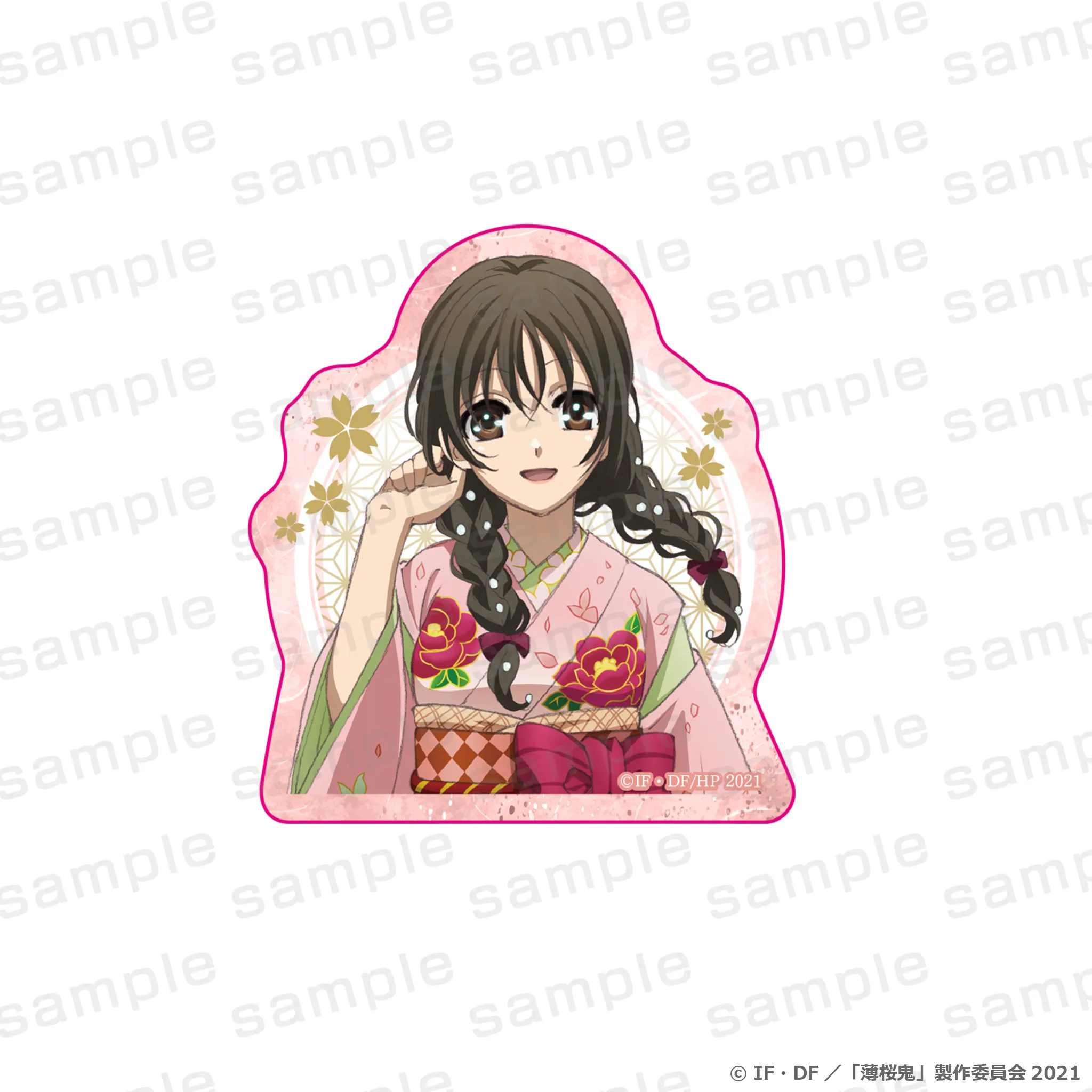 薄桜鬼 アクリルメモクリップ 雪村千鶴