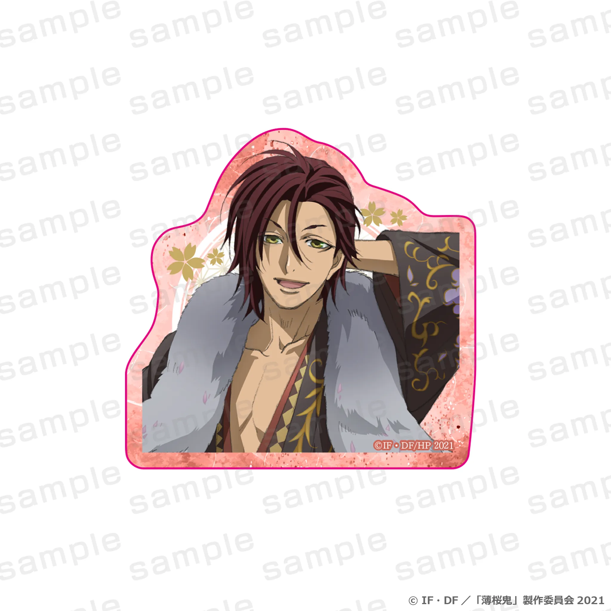 薄桜鬼 アクリルメモクリップ 原田左之助