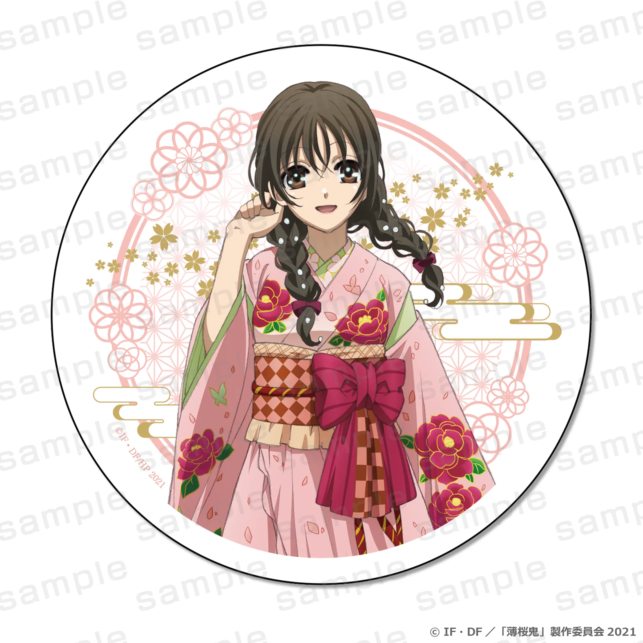 薄桜鬼 白雲石コースター 雪村千鶴