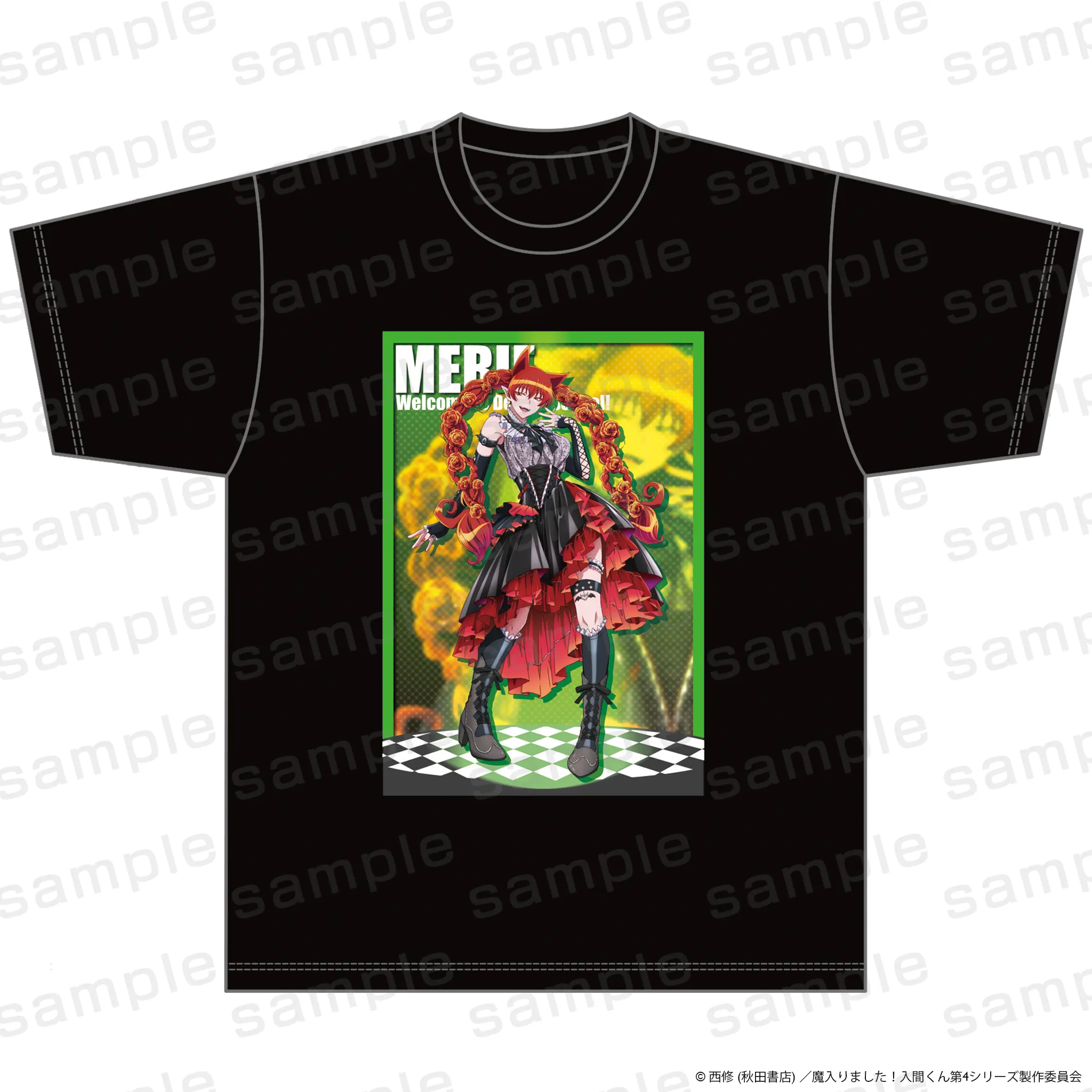 アニメ『魔入りました！入間くん』Tシャツ メリー ゴスロリver.(M/L)
