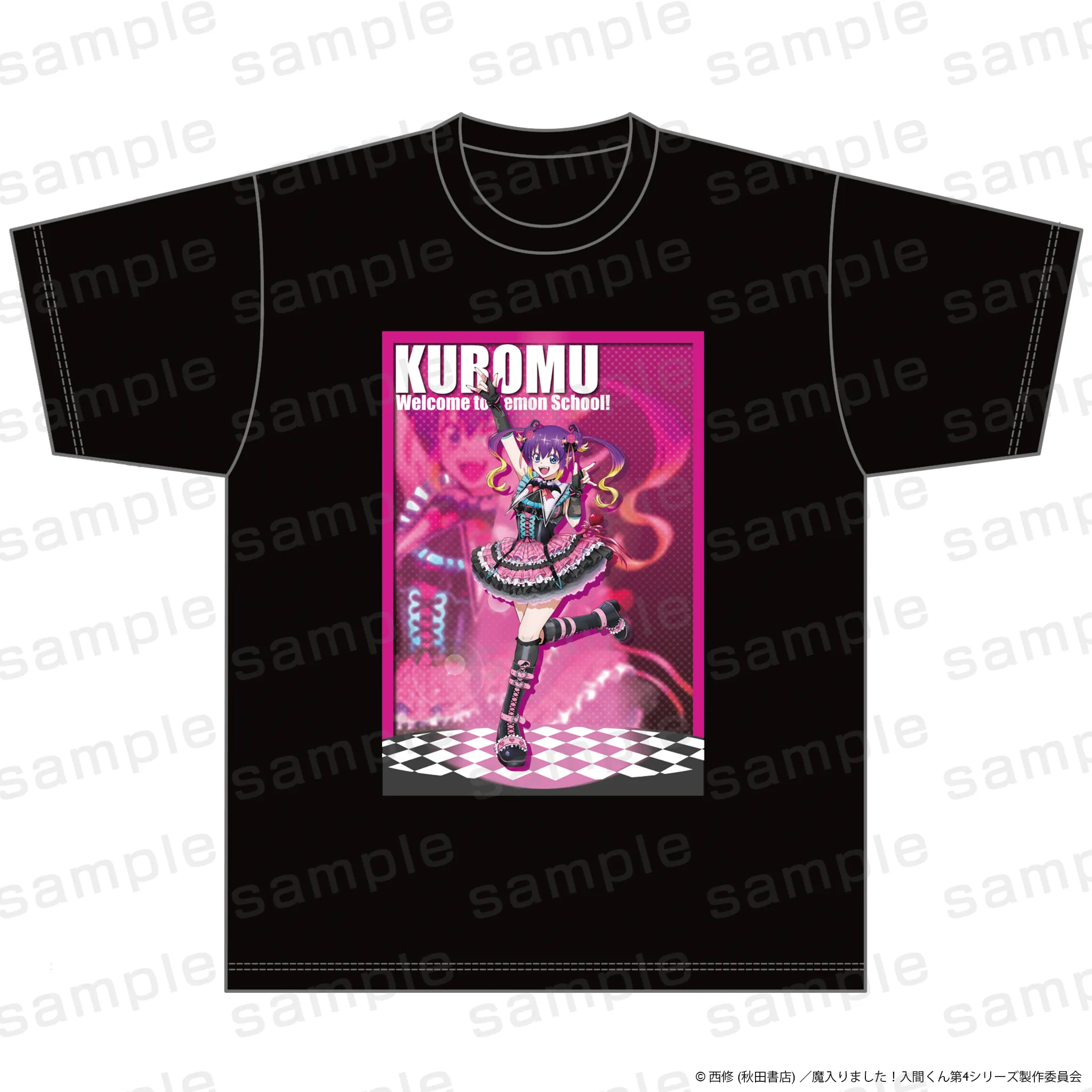 アニメ『魔入りました！入間くん』Tシャツ くろむ ゴスロリver.(M/L)