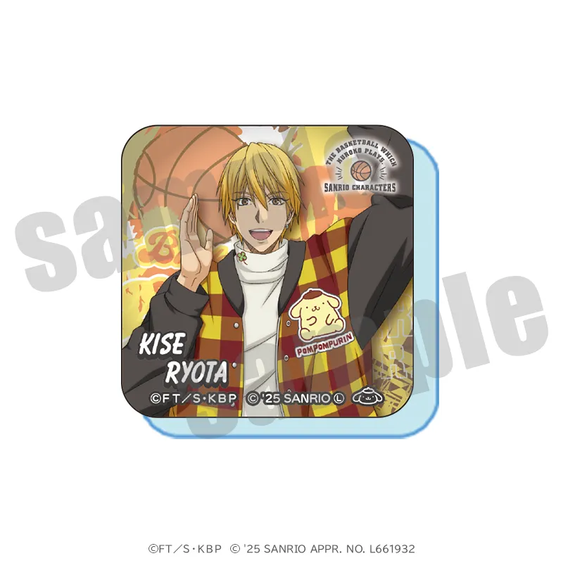 黒子のバスケ×サンリオキャラクターズ アクリルマグネット ストバスver.（全10種）