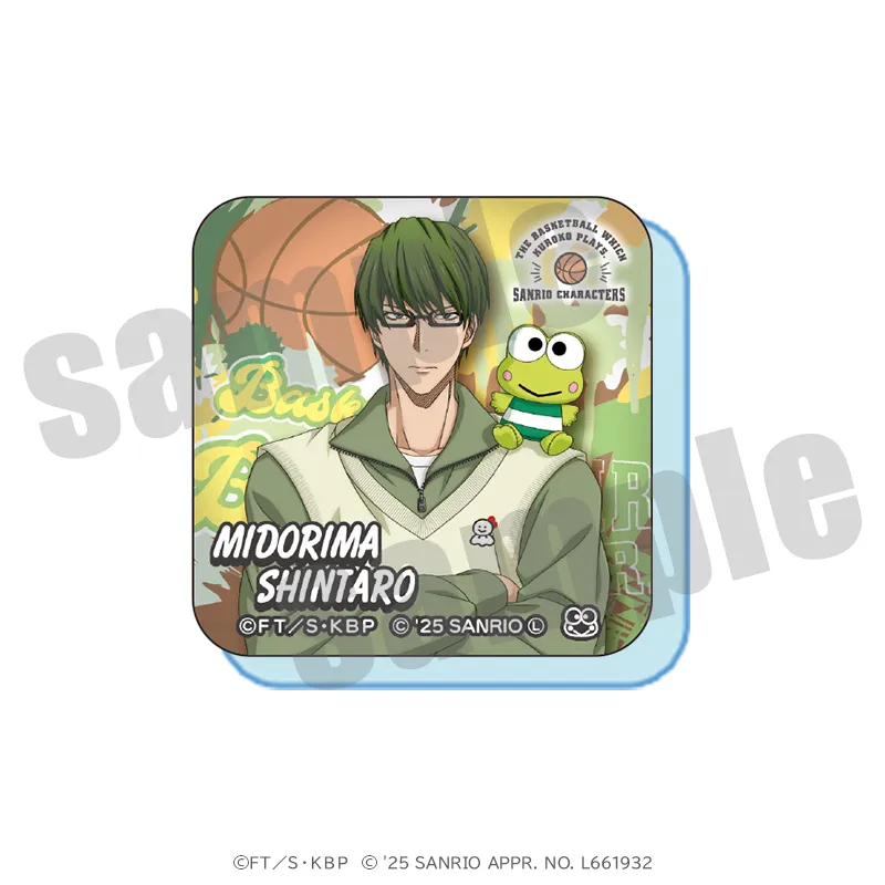 黒子のバスケ×サンリオキャラクターズ アクリルマグネット ストバスver.（全10種）