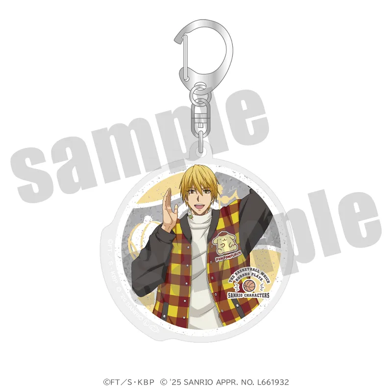 黒子のバスケ×サンリオキャラクターズ アクリルキーホルダー ストバスver.（全10種）