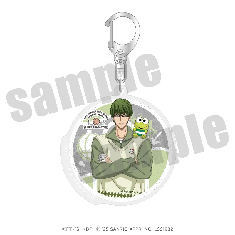 黒子のバスケ×サンリオキャラクターズ アクリルキーホルダー ストバスver.（全10種）