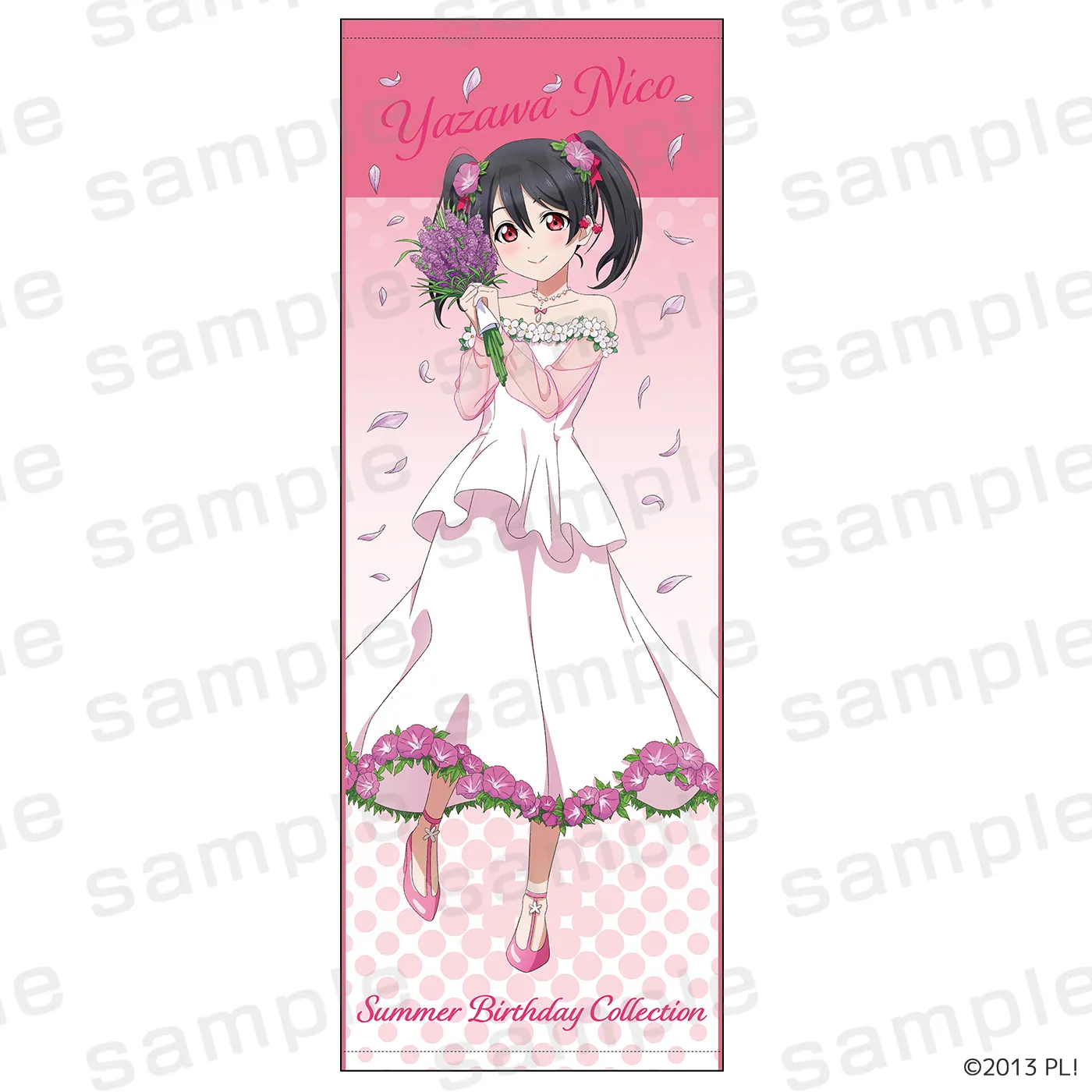 LoveLive! Series Summer Birthday Collection ロングタオル 矢澤にこ