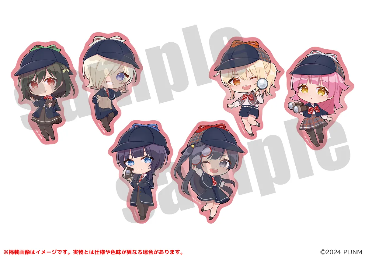 JAL×ニジガク ステッカー (全6種)