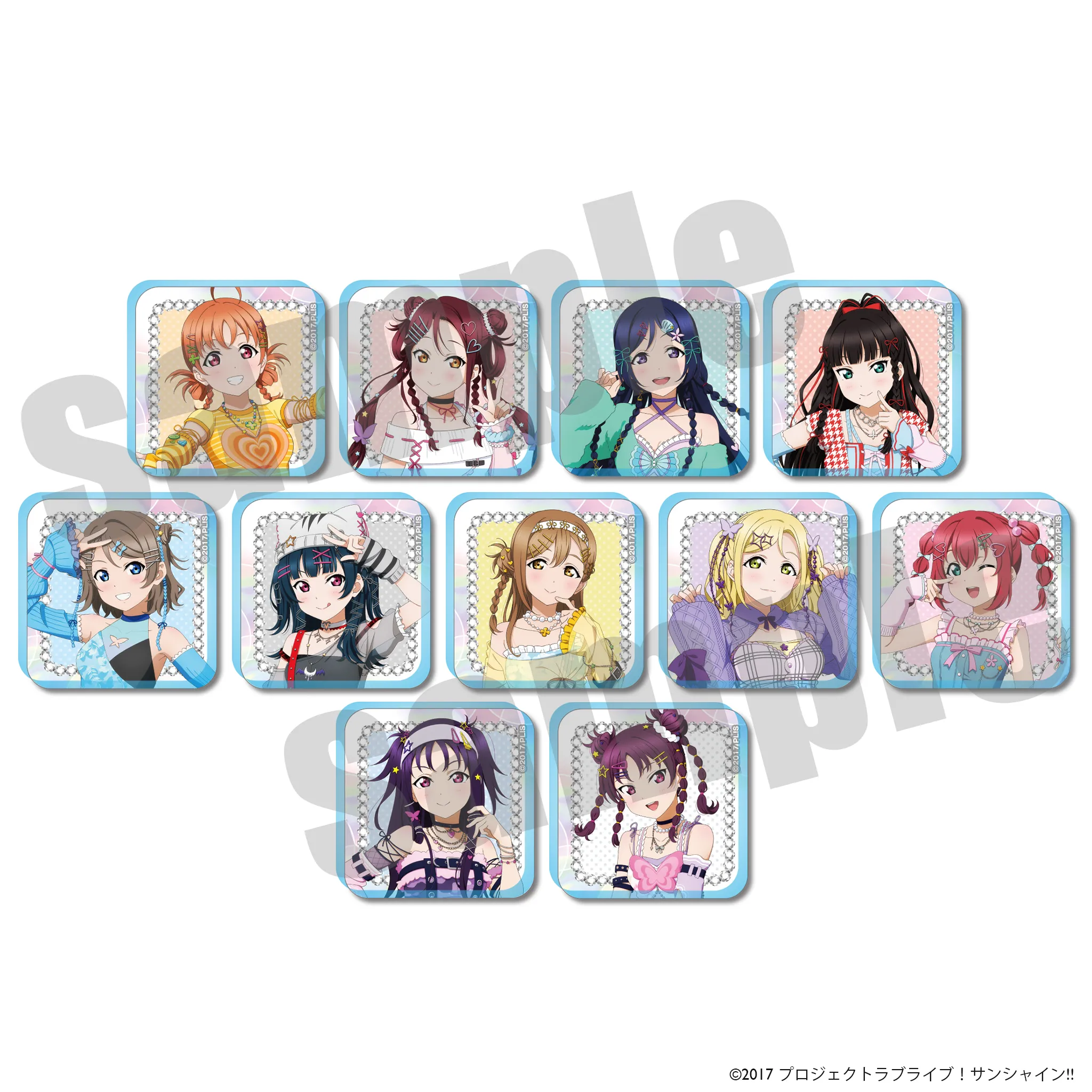 ラブライブ!サンシャイン!! アクリルマグネット Y2K ver.(全11種)