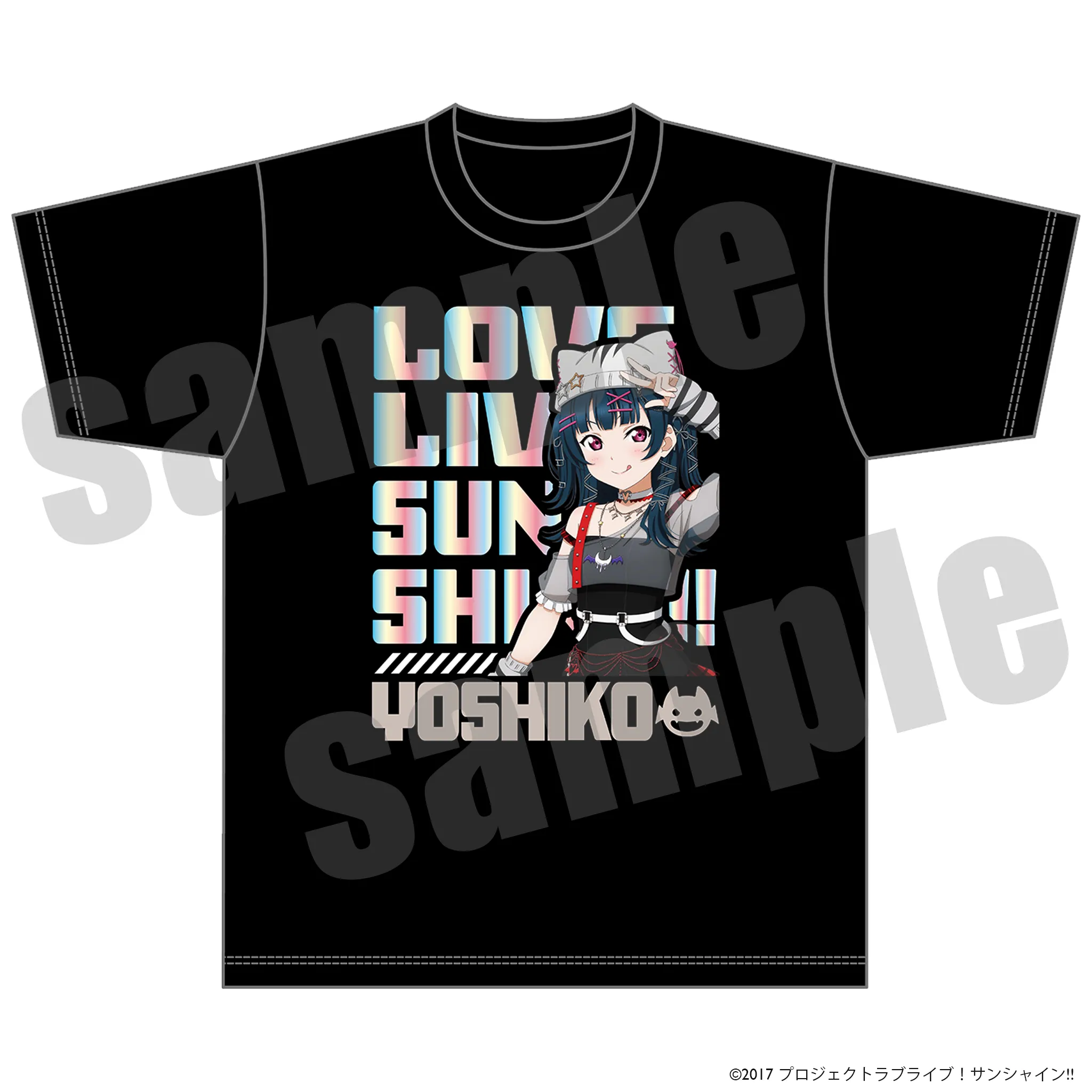 ラブライブ!サンシャイン!! ホログラムTシャツ 津島善子 Y2K ver.(L/XL)
