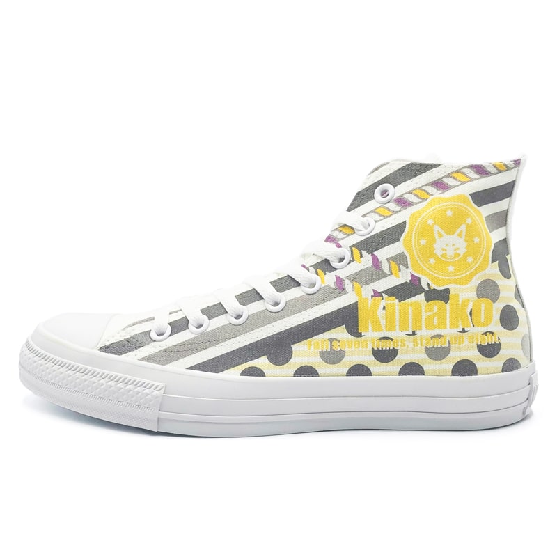 White atelier BY CONVERSE × ラブライブ!スーパースター!! ALL STAR COLORS R HI 桜小路きな子