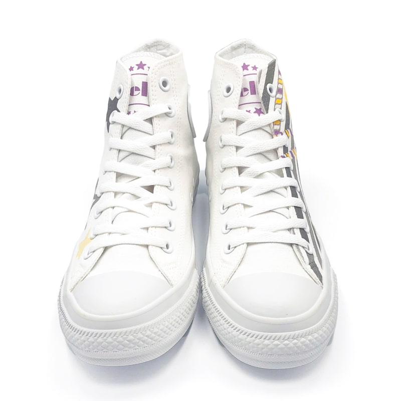 White atelier BY CONVERSE × ラブライブ!スーパースター!! ALL STAR COLORS R HI 桜小路きな子
