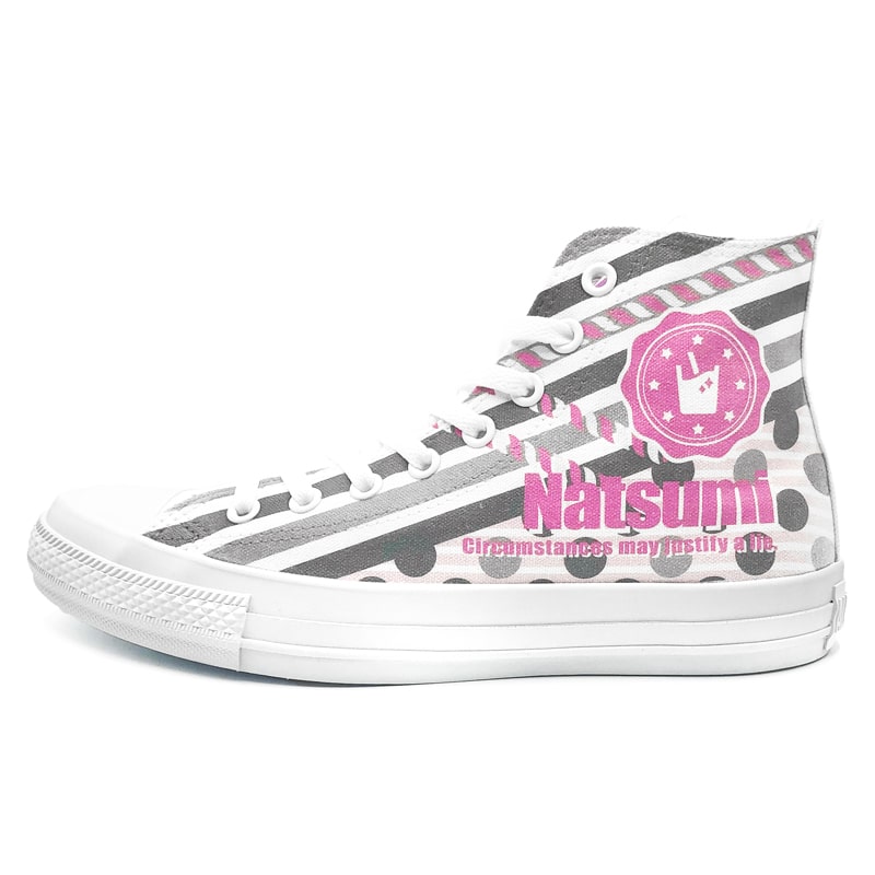 White atelier BY CONVERSE × ラブライブ!スーパースター!! ALL STAR COLORS R HI 鬼塚夏美