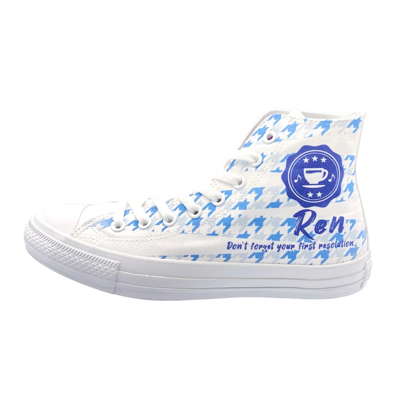 White atelier BY CONVERSE × ラブライブ!スーパースター!! ALL STAR COLORS R HI 葉月 恋