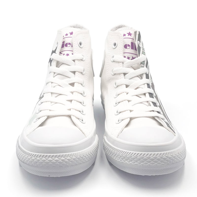 White atelier BY CONVERSE × ラブライブ!スーパースター!! ALL STAR COLORS R HI 若菜四季