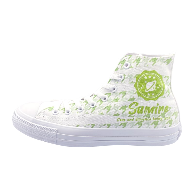 White atelier BY CONVERSE × ラブライブ!スーパースター!! ALL STAR COLORS R HI 平安名すみれ