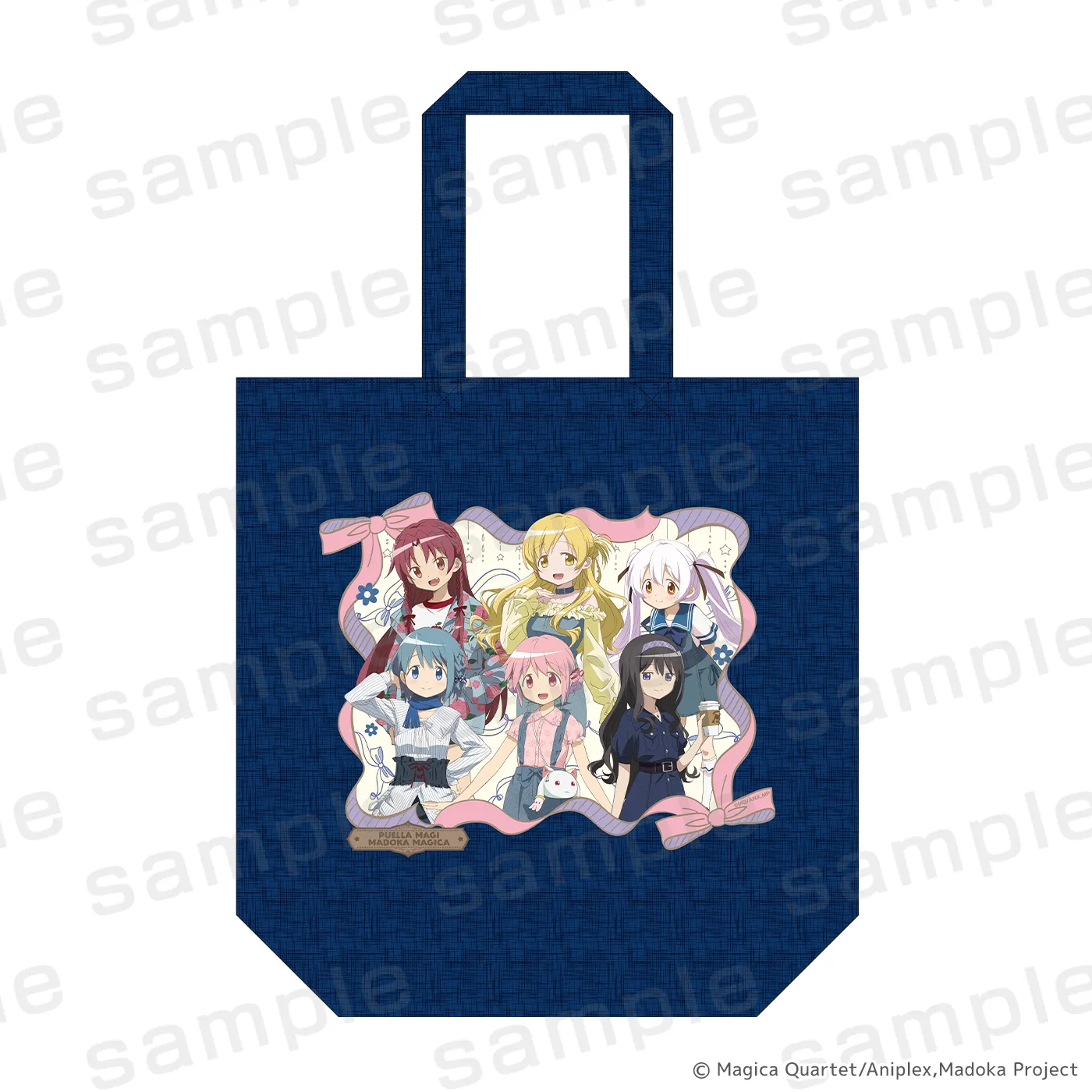 魔法少女まどか☆マギカ デニムトートバッグ デニムコーデver.