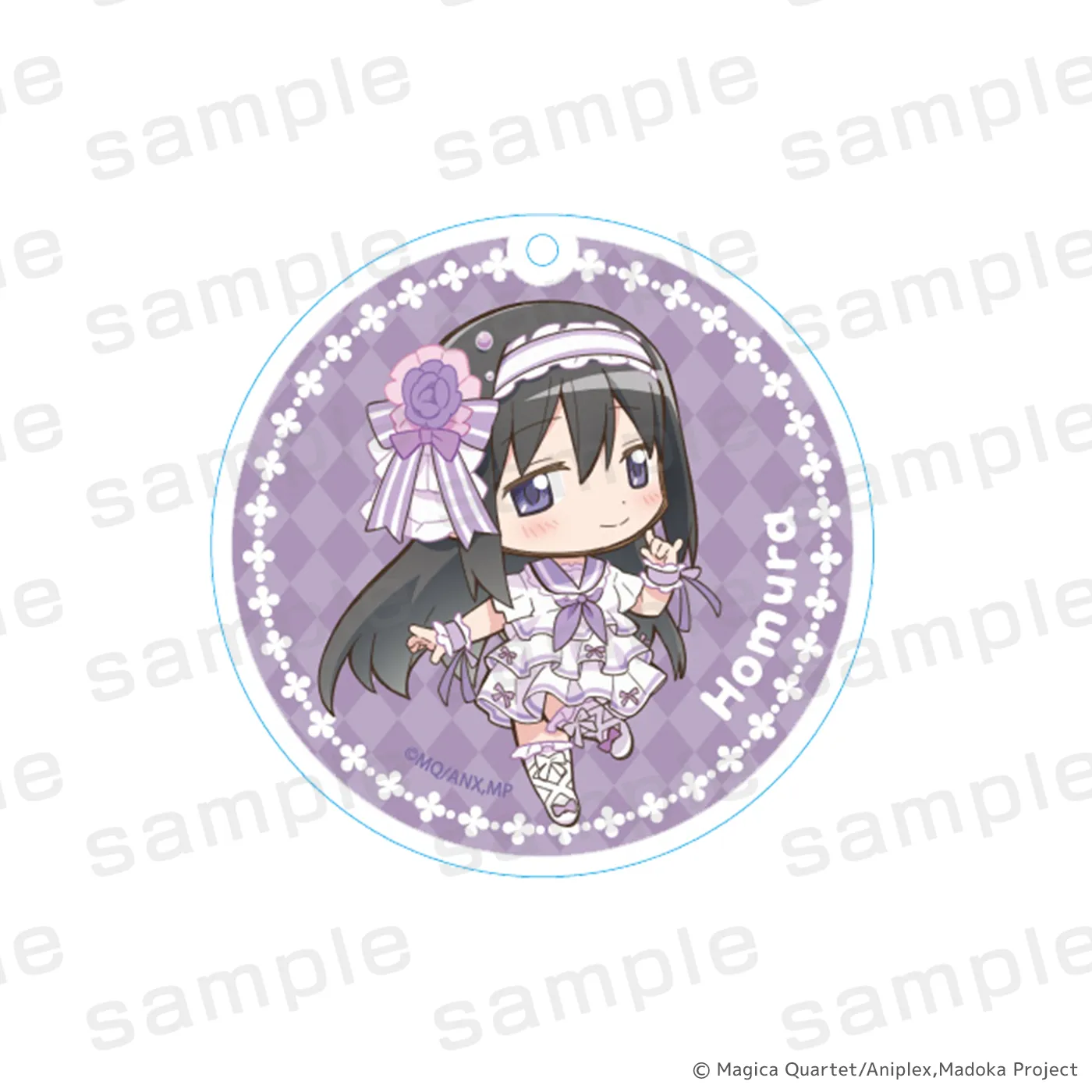魔法少女まどか☆マギカ アクリルキーホルダー 暁美ほむら WHITE