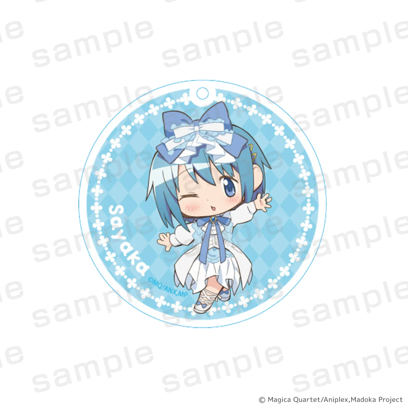 魔法少女まどか☆マギカ アクリルキーホルダー 美樹さやか WHITE