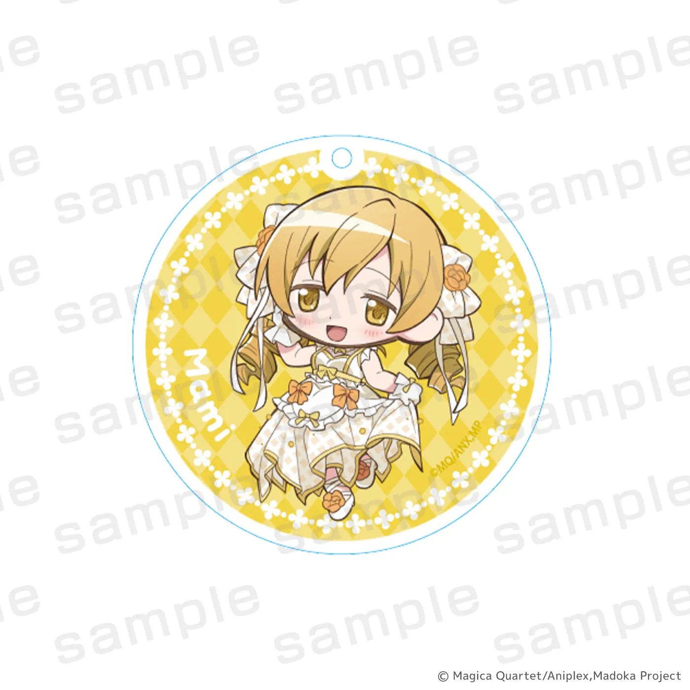 魔法少女まどか☆マギカ アクリルキーホルダー 巴マミ WHITE