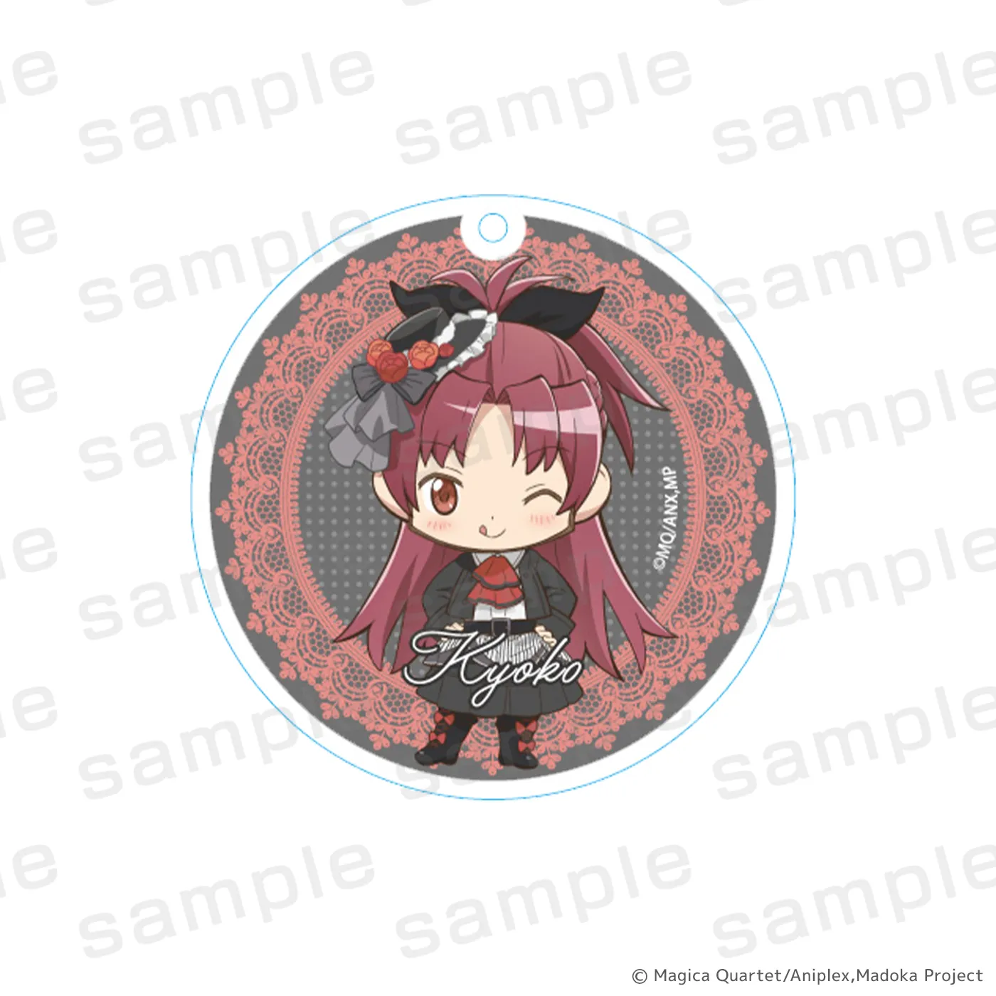 魔法少女まどか☆マギカ アクリルキーホルダー 佐倉杏子 BLACK