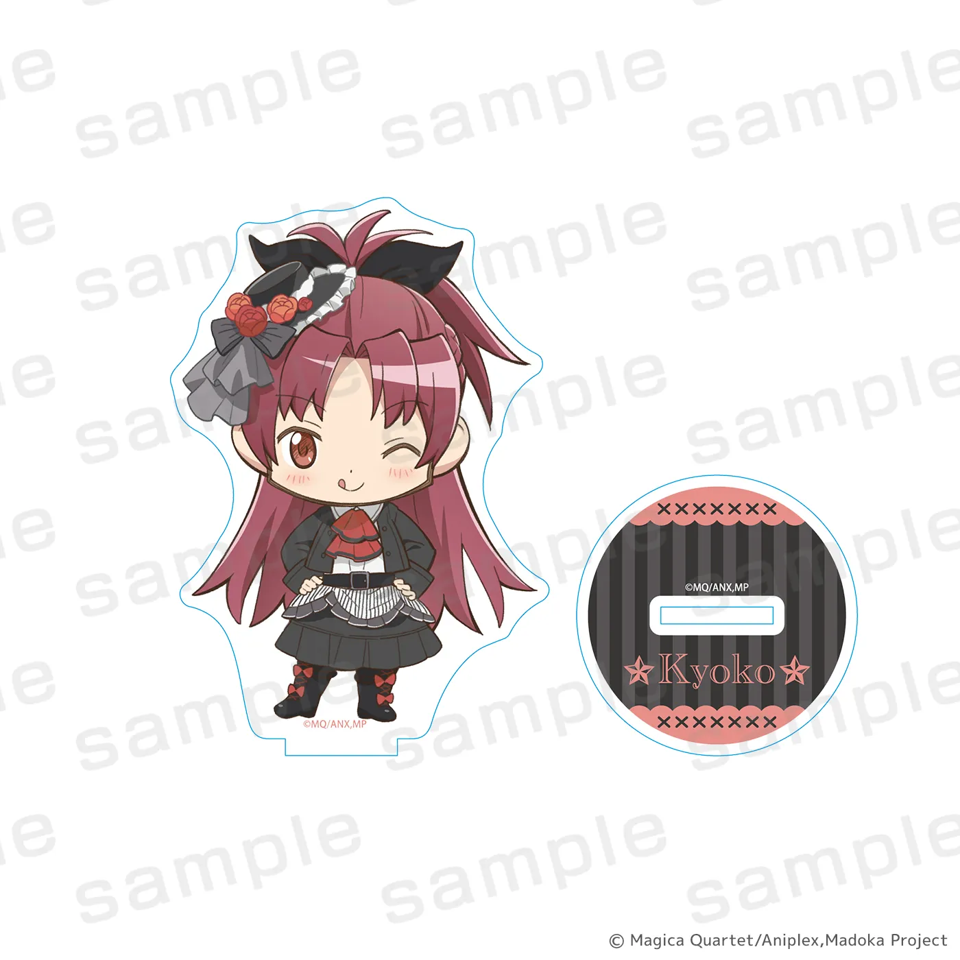 魔法少女まどか☆マギカ アクリルスタンド 佐倉杏子 BLACK