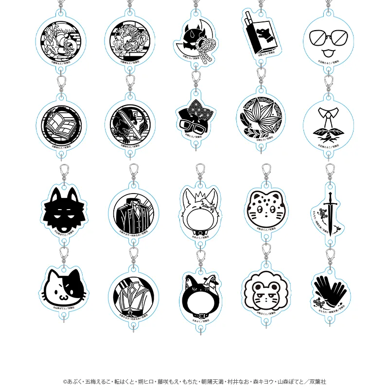 マージナル8周年フェア つながるアクリルミニチャーム 概念アイコンver.(全種)