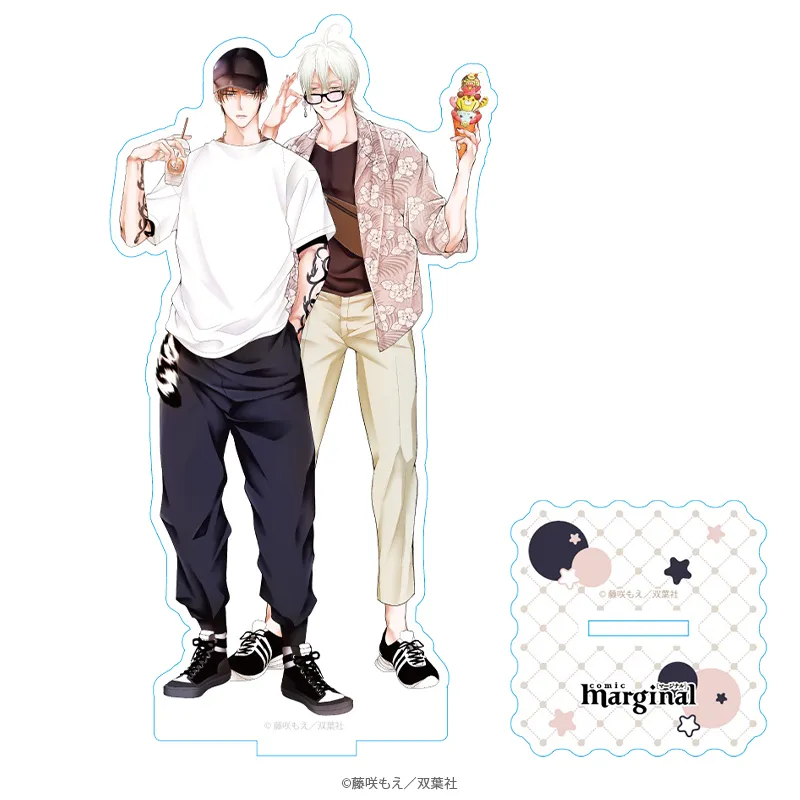 マージナル8周年フェア 腐男子召喚~異世界で神獣にハメられました~ アクリルスタンド 呉・景虎 デートver.