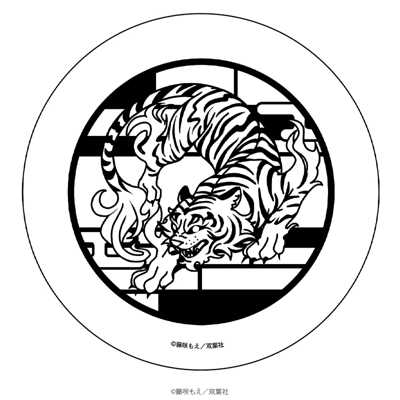 マージナル8周年フェア 腐男子召喚~異世界で神獣にハメられました~ 白雲石コースター 呉 概念アイコンver.