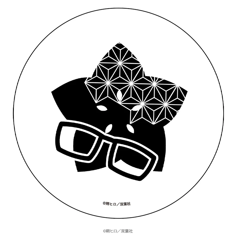 マージナル8周年フェア 羅城恋月夜 白雲石コースター 紺 概念アイコンver.