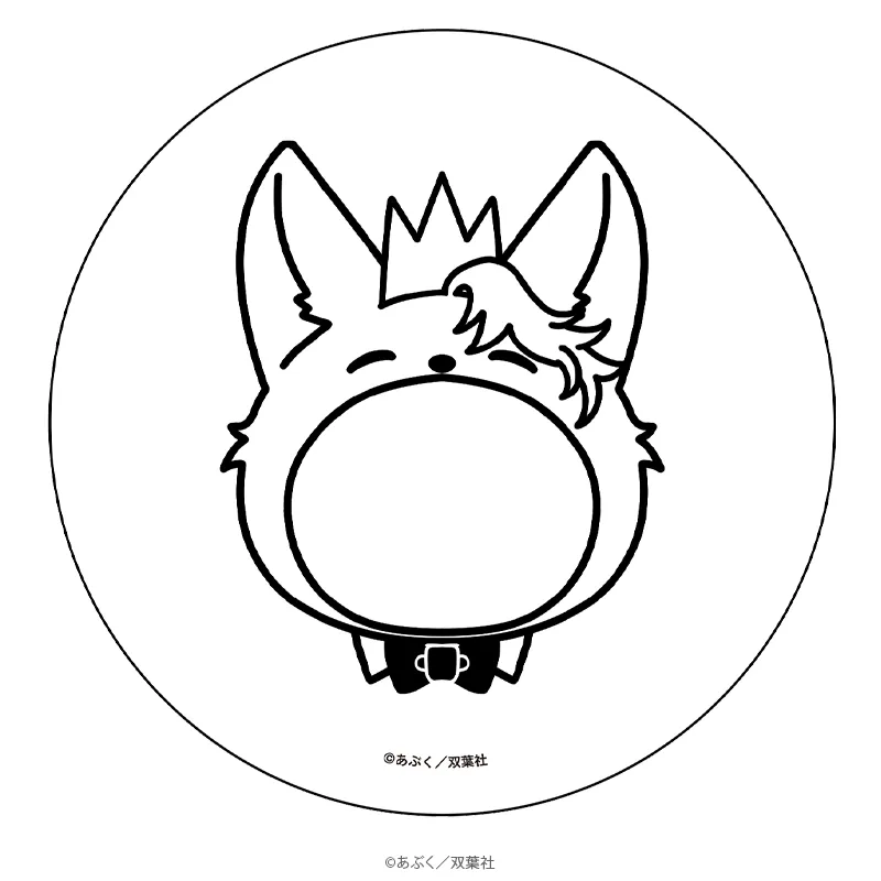 マージナル8周年フェア 可愛いなんて言わないで。 白雲石コースター 伊織 概念アイコンver.